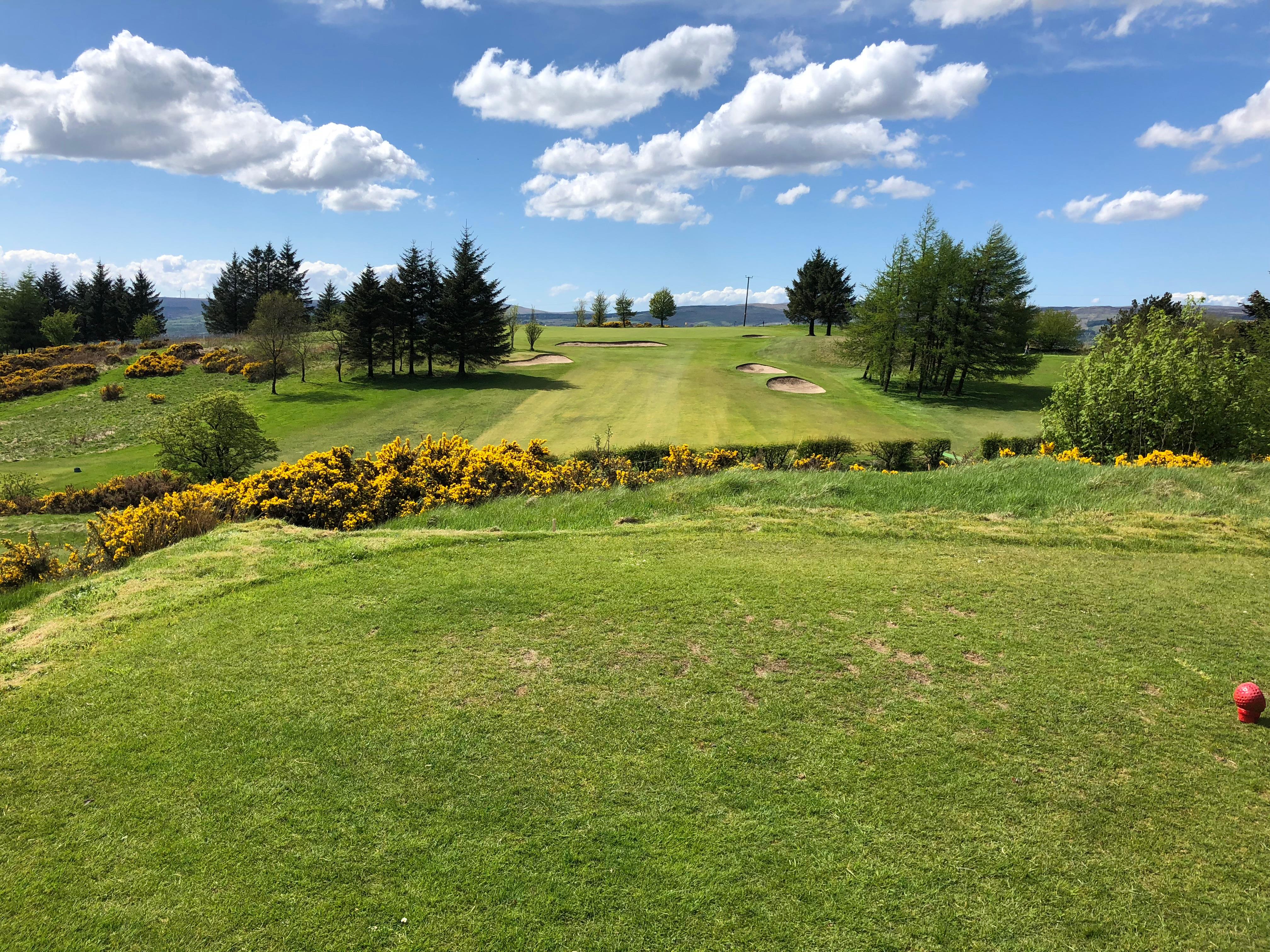 Hole 7 — view from the tee